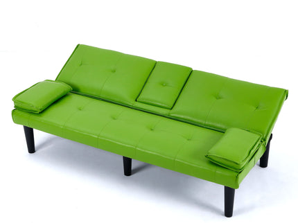Sofa Bed With Foldable Design And Cup Holder