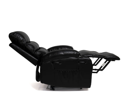 Large Size Electric Power Lift Recliner Chair Sofa With 8 Point Vibration Massage And Lumbar Heat