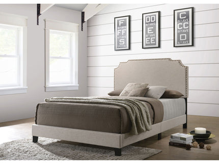 Copper - Eastern King Panel Bed - Beige
