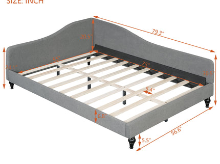 Modern L Shaped Daybed With Legs