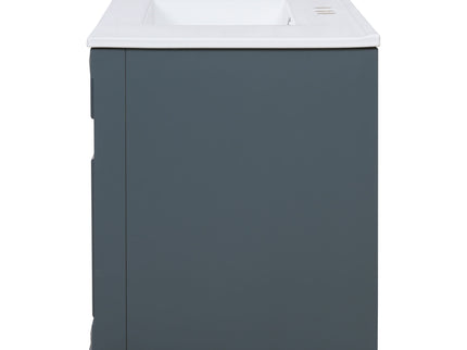 French Simple Style Wall Mounted Bathroom Cabinet With Sink