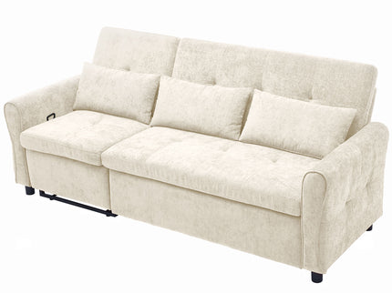 3 Seater Sofa Bed And Reversible Recliner