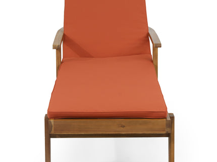Jason - Chaise Lounge Adjustable Acacia Wood Outdoor Furniture