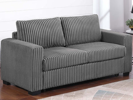 Modern Style 2 Piece Sofa Set With Cup Holders & Charging Port