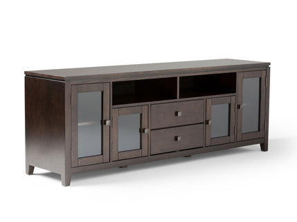 Cosmopolitan - Wide TV Media Stand - Mahogany Brown