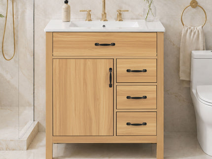 Modern Traditional Bathroom Vanity With Sink