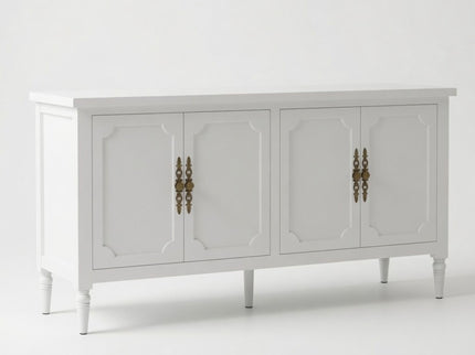 Vintage Buffet Cabinet With Adjustable Shelves