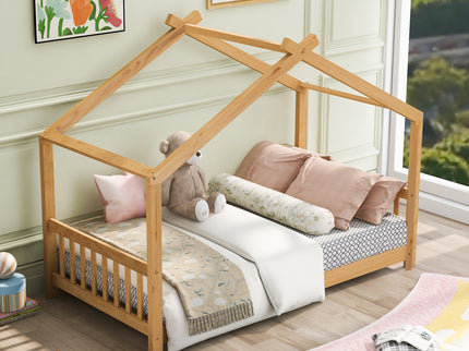 House Platform Bed With Headboard And Footboard, Roof Design