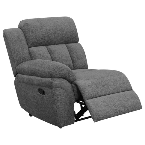 Divine - 5 Piece Power Reclining Home Theater Seating Set With Memory Foam Cushions And Storage Consoles