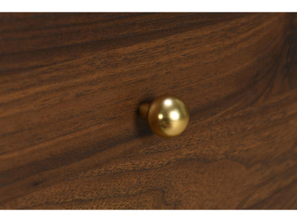 Anza - 6 Drawer Dresser Cabinet - Walnut