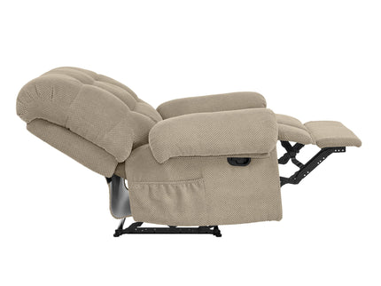 Manual Recliner, Padded Footrest
