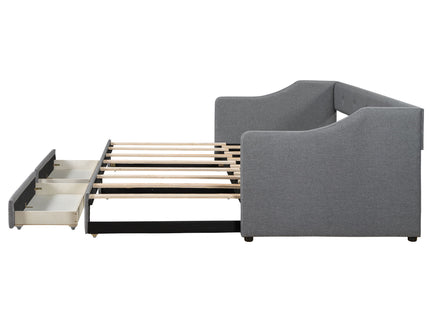 Upholstered Daybed With 2 Drawers