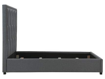 Maille - Panel Bed With Scalloped Headboard