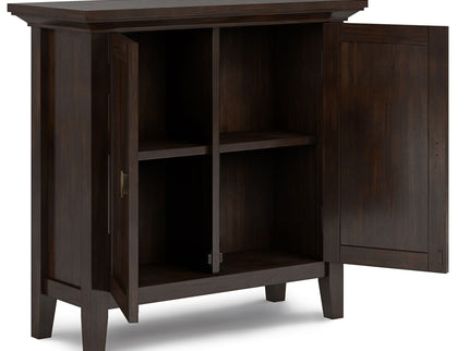 Redmond - Low Storage Cabinet - Brunette Brown
