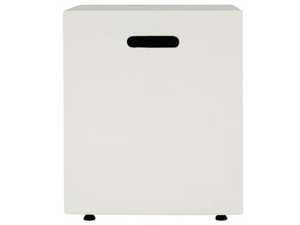 Modern Tank Holder Side Table With Smooth Concrete Surface