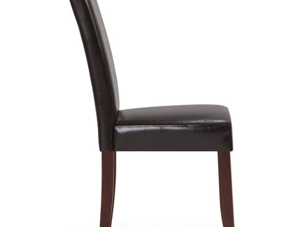 Acadian - Parson Dining Chair (Set of 2) - Tanners Brown
