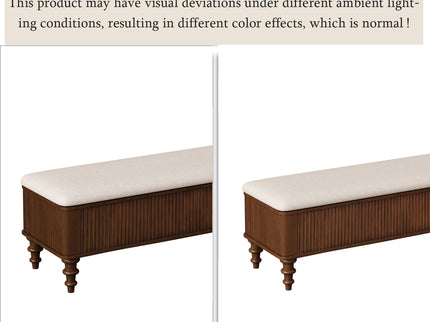 Multi Functional Storage Ottoman Bench