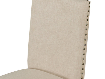 Upholstered Dining Chairs With Nailhead (Set of 2)