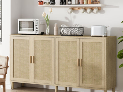 Buffet Cabinet With Adjustable Shelves For Kitchen