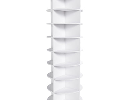 Rotating Shoe Rack Tower