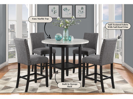 Greta - Bar Table - Antique White