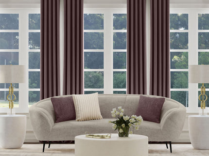 Aura - Upholstered Curved Sofa And Tapered Legs - Beige