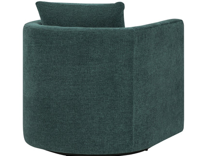 Sutton - Swivel Barrel Chair - Peacock