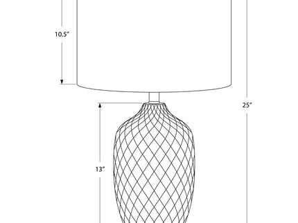 Lighting, Table Lamp, Transitional - Cream