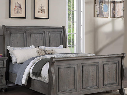 3 Piece Bedroom Set, Bed With 2 Nightstands