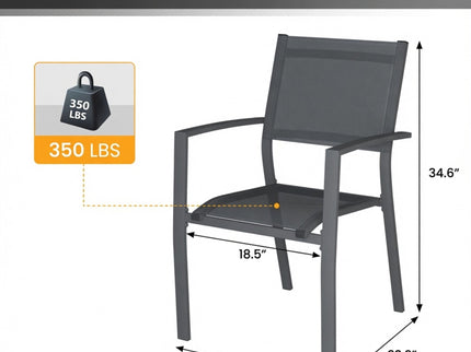 Outdoor Patio Chairs, All Weather
