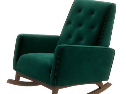 Demetrius - Solid Wood Rocking Chair