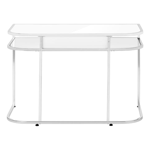 Computer Desk For Home Office, Laptop, Storage Drawers, Contemporary And Modern - White