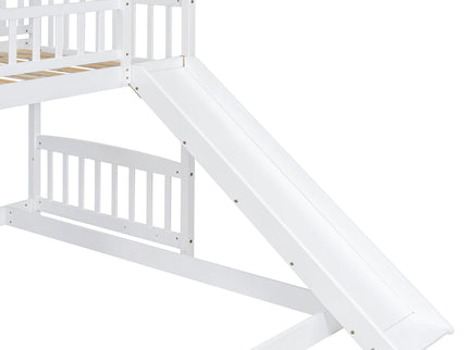 House Bunk Bed With Slide