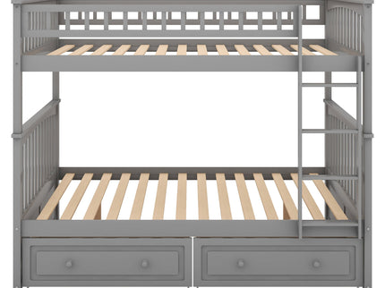 Bunk Bed With Drawers, Convertible Design