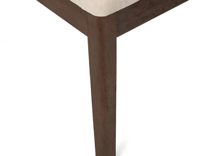 Compact Ergonomic Upholstered Side Chairs (Set of 2)