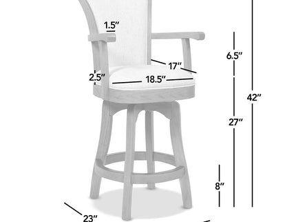 Williams - Swivel Counter Height Bar Stool