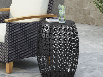 Modern Design, Metal End Table, Large
