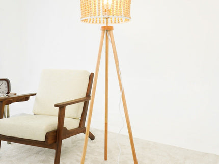 Brillo - 3 Legged Floor Lamp - Brown