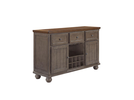 Rustic 2 Tone Sever With Powerpack - Gray