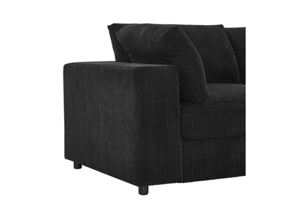 Corner Modular Sectional Sofa - Black