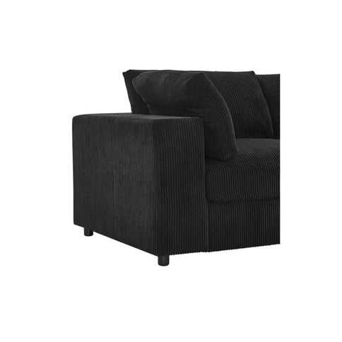 Corner Modular Sectional Sofa - Black