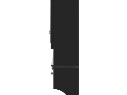 Modern Bathroom Mirror Cabinet With Drawers, Organizer Hooks, And High-Definition Mirrors