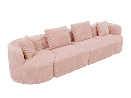 Modular Sectional Sofa With Free Combination Design