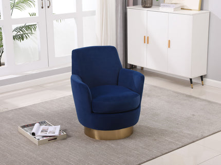 Teddy Swivel Barrel Chair, Swivel Accent Chairs Armchair For Living Room