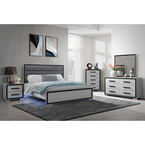 Adelaide - Bed With LED