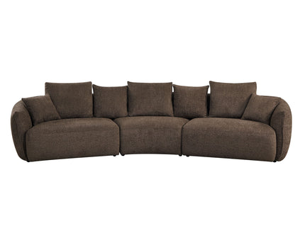 Bash - Anthology Boucle Sofa With Pillows - Brown