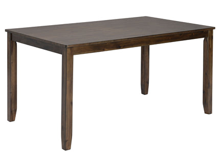 Elegant 6 Piece Dining Table Set With 4 Chairs And Bench