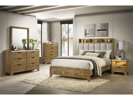 Packard - 5 Drawer Chest - Oak