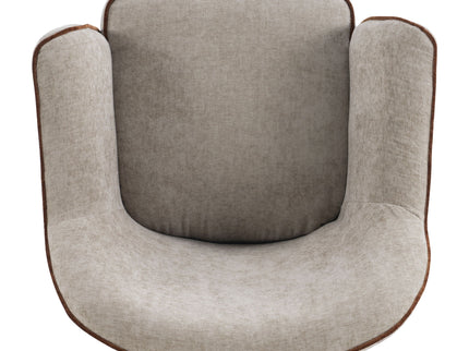 360° Swivel Accent Chair With Flared Arms