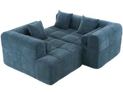 Sectional Free Combined Sofa With 2 Side Pockets
